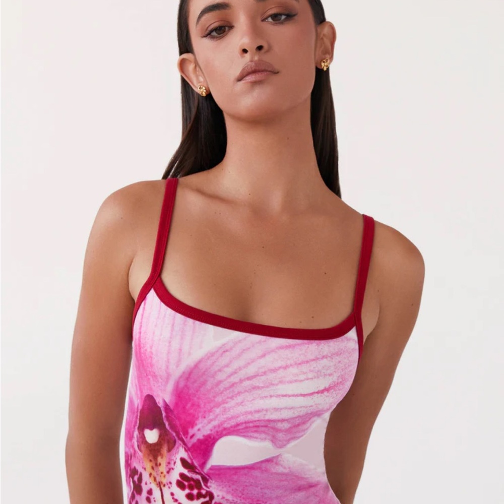 Eternal Sunshine Tank Top - Pink Peony